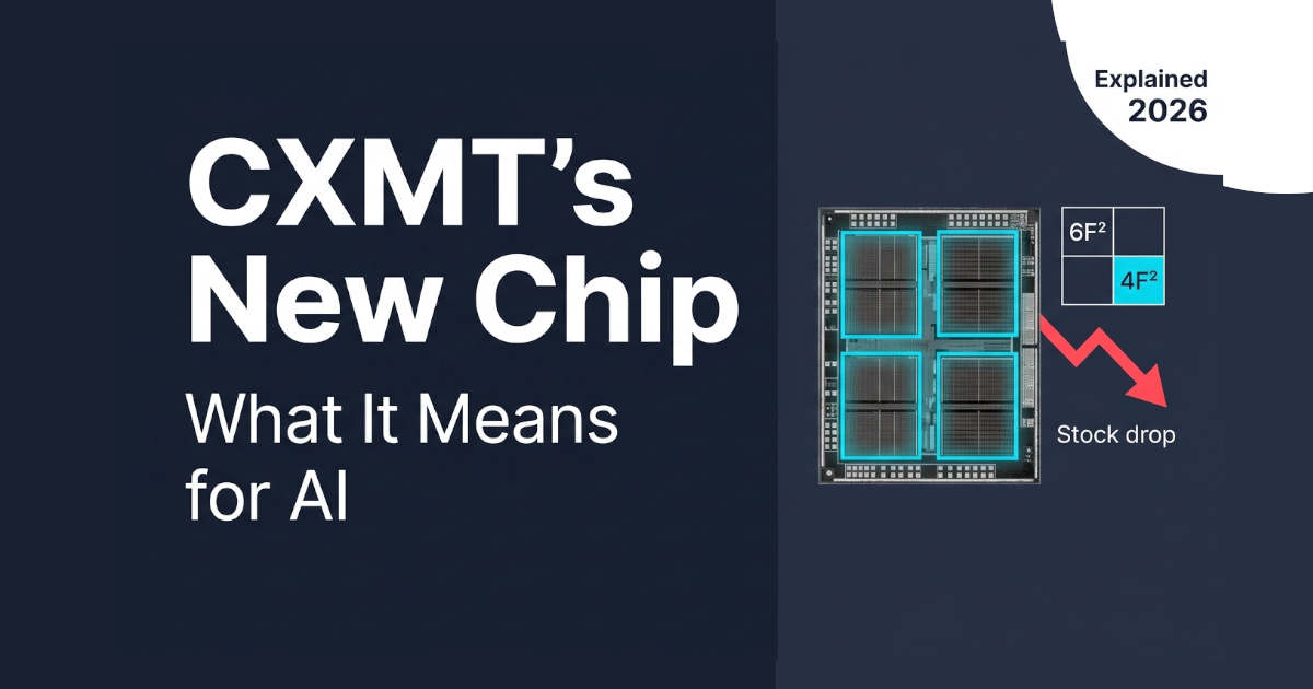 What Does CXMT's New Memory Chip Mean for AI?