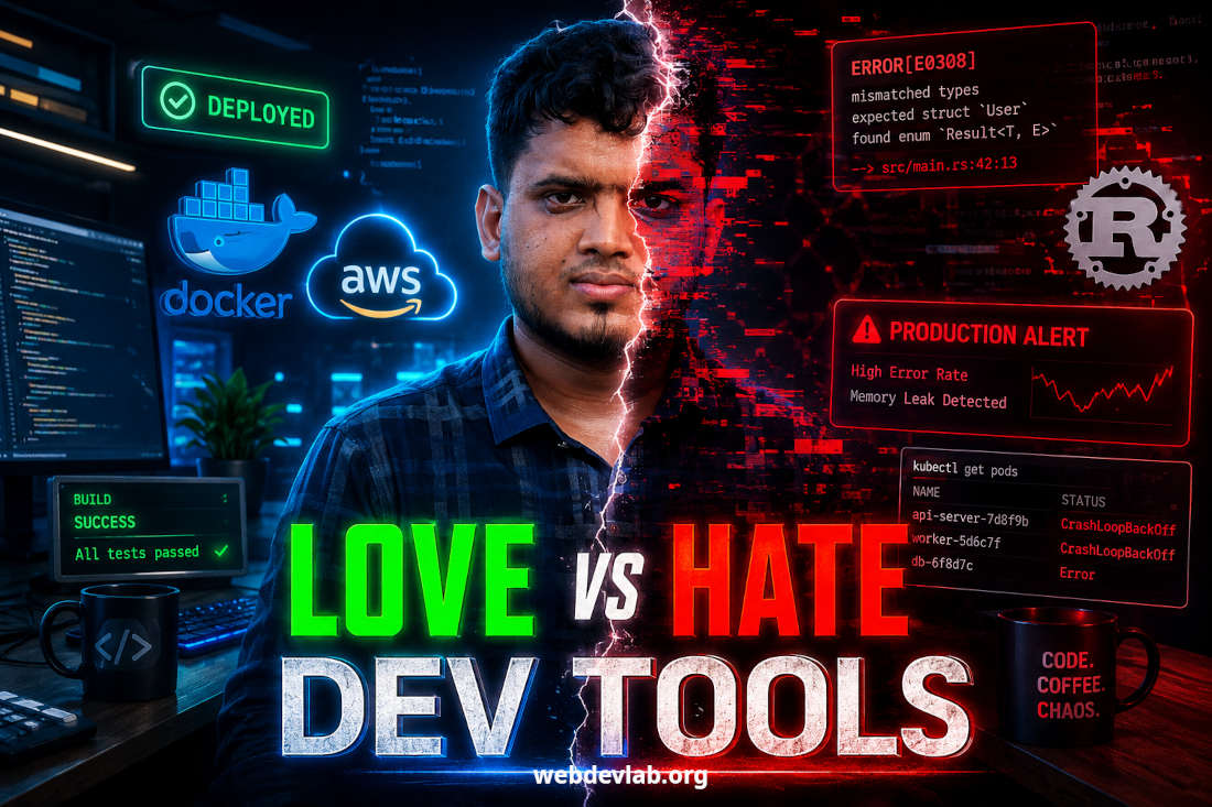 7 Developer Tools That Are Loved and Hated at the Same Time