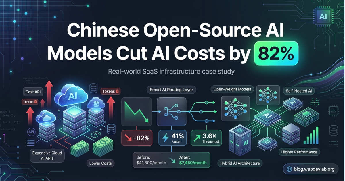 Chinese Open Source AI Models Cut Our AI Costs by 82%